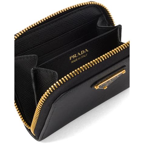 barney's prada saffiano strip credit card|Prada Saffiano Leather Credit Card Holder .